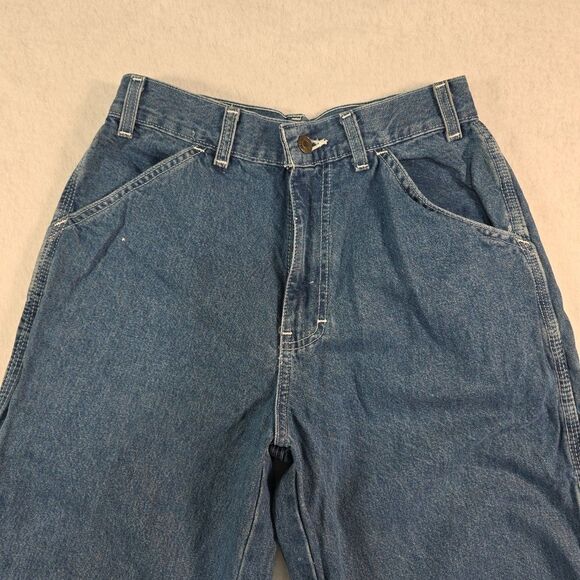 Vintage Key Carpenter Jeans Women's Size 6 Average Made in USA Workwear - Picture 3 of 11